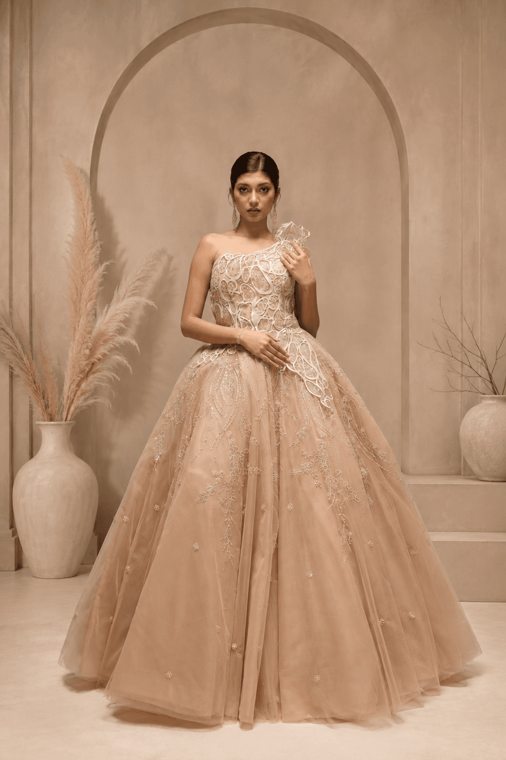 Ethereal bloom gown in womens