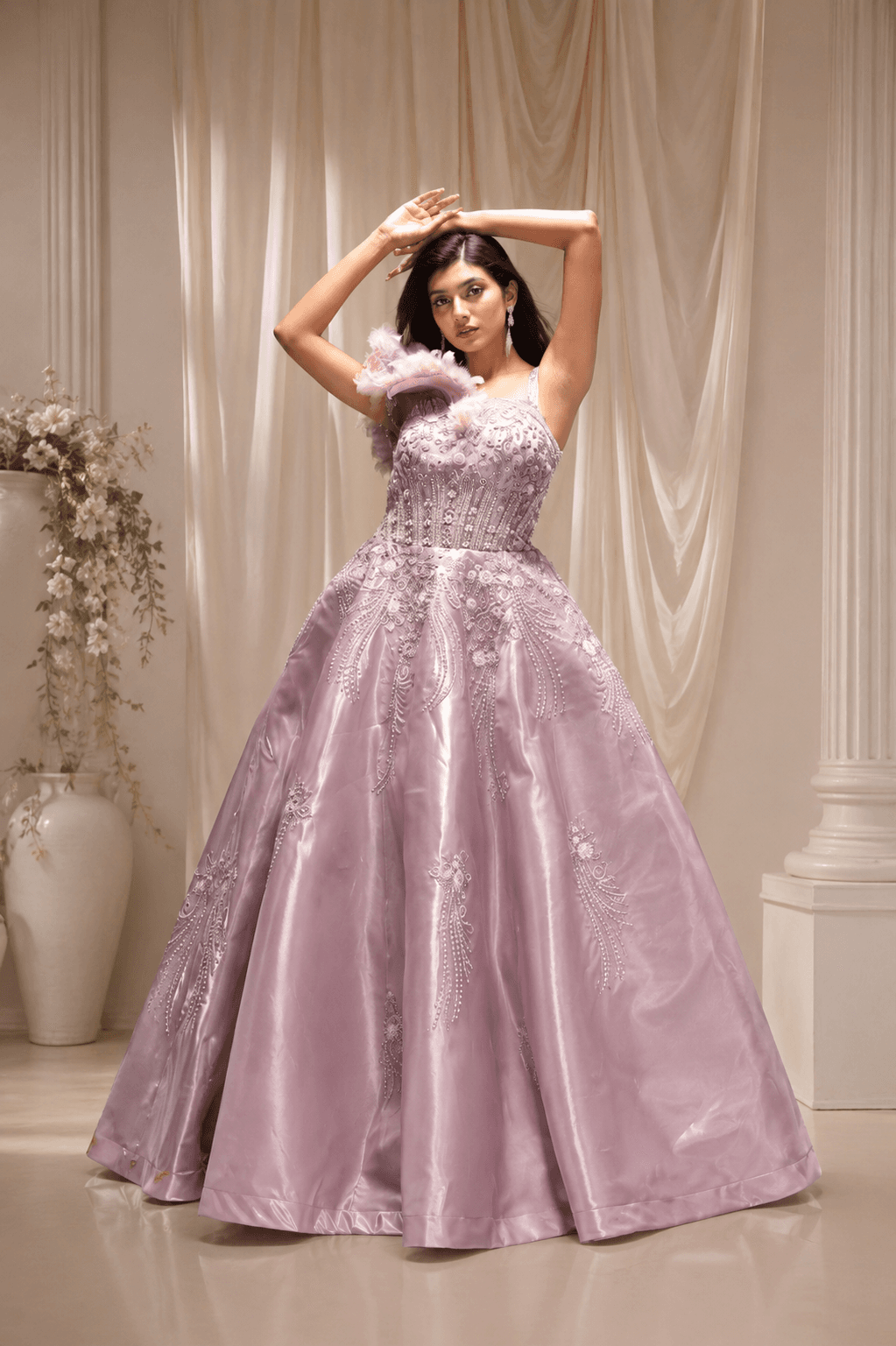 Blush Pearl Gown in womens