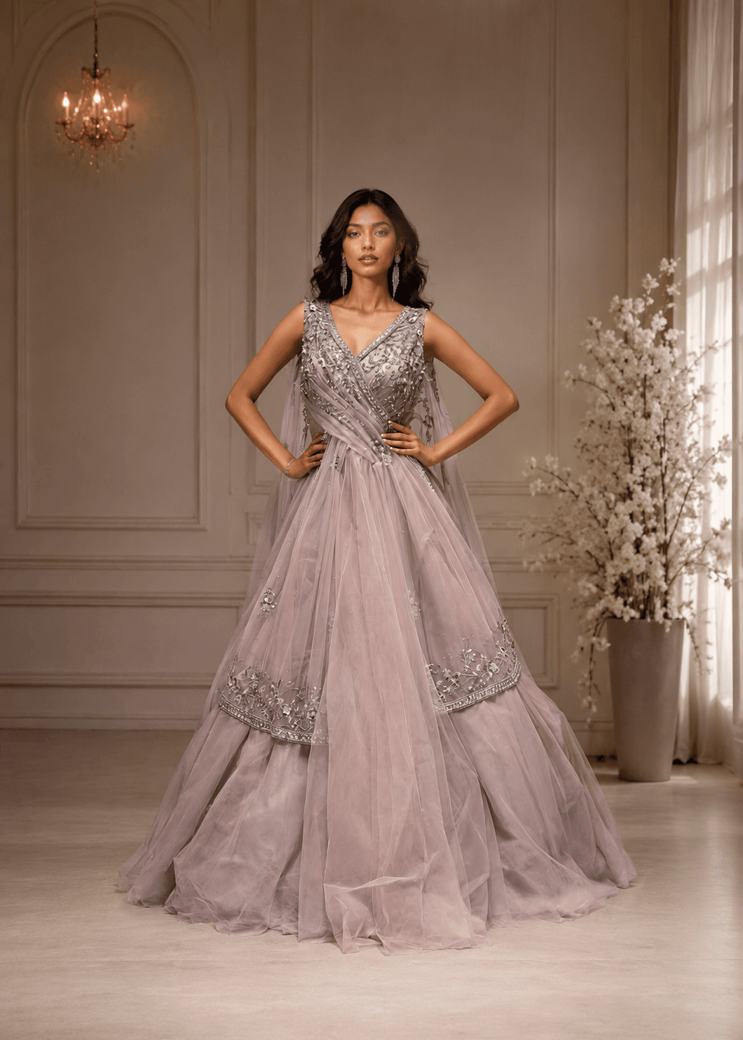 Silver Mist Gown in womens